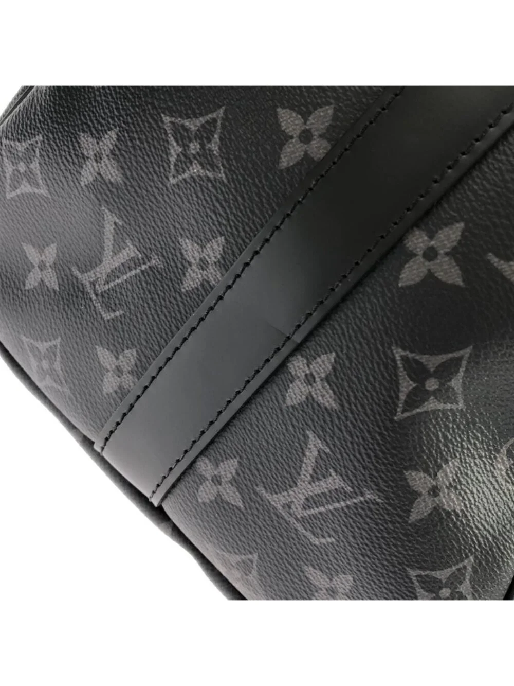 Louis Vuitton Monogram Eclipse Keepall Bandouliere 45 Boston